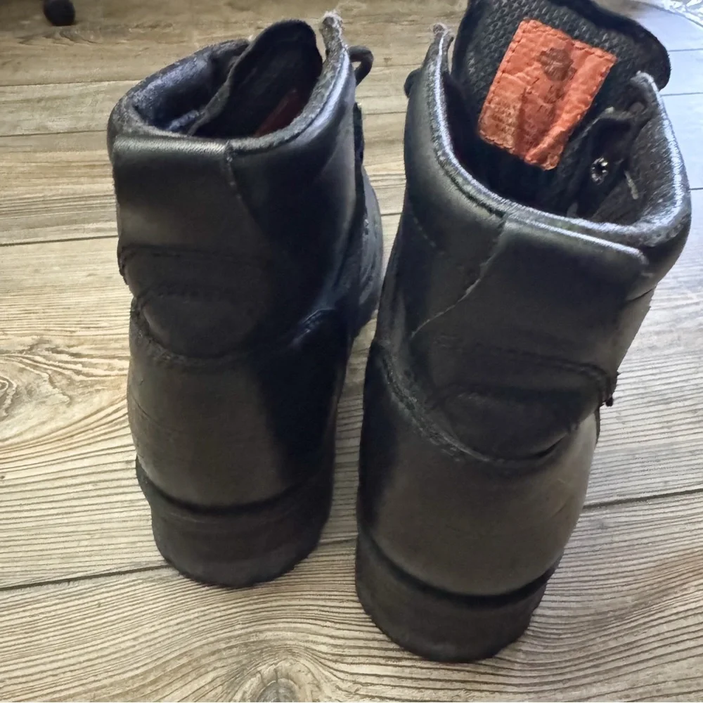 Harley-Davidson Women’s Black Leather Riding Boots Sz. 7 - Picture 7 of 7
